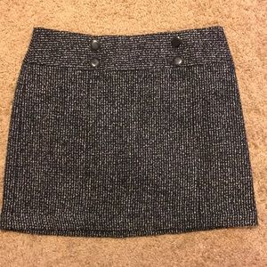 Tweed skirt.